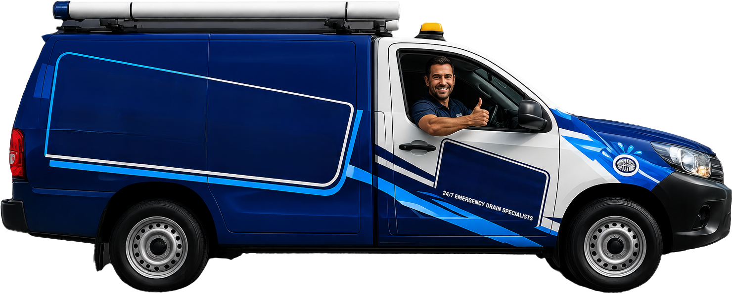 Meadowbank Blocked Drains service van